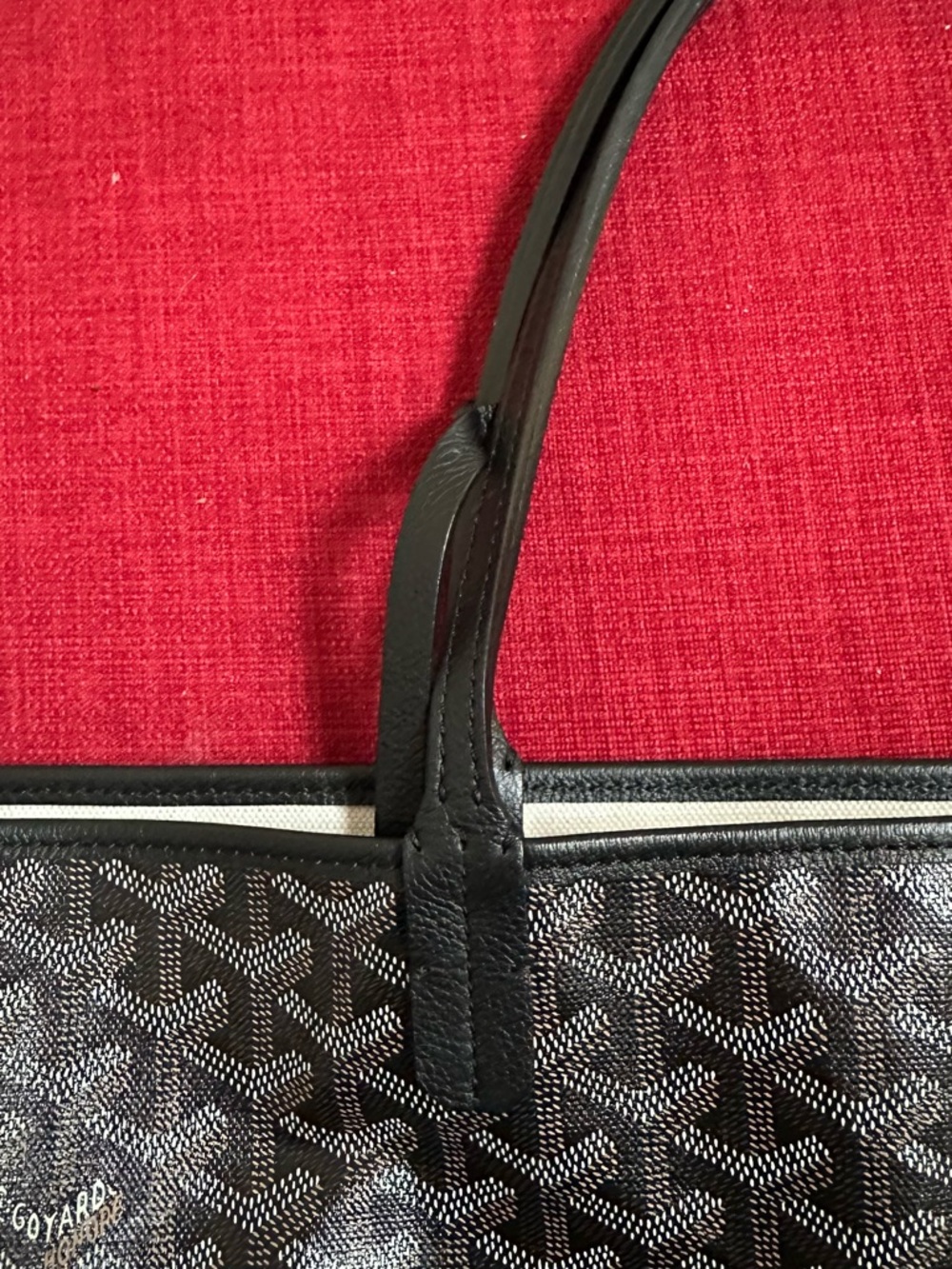Goyard St Louis GM Tote Bag Black - Picture 5 of 12